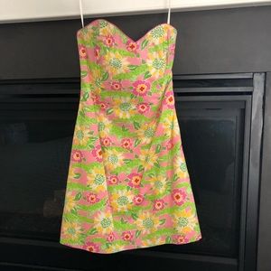 Lilly Pulitzer Strapless Dress